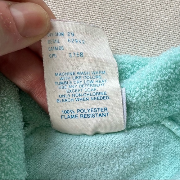 Vintage Winnie the Pooh Disney Baby One Piece Sleeper 6-9 Months 90s Y2K 80s - Picture 7 of 9